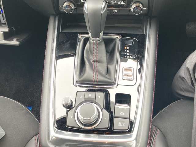 マツダ ＣＸ－８ 25S ブラックトーンED 福島県 2023(令5)年 0.8万km プラチナクォーツメタリック ワンオーナー/7人乗り/純正ナビ/BT、フルセグTV、USB/HUD/アラウンドビューモニター/ETC/アドバンスト・スマート・シティ・ブレーキ・サポート/ハーフレザーシート/前席パワーシート/前席シートヒーター/革巻きステアリング/ステアリングヒーター/スマートキー/プッシュスタート/フロアマット/パワーバックドア/オートライト/LEDライト/オートミラー/アイドリングストップ/保証書/取扱説明書