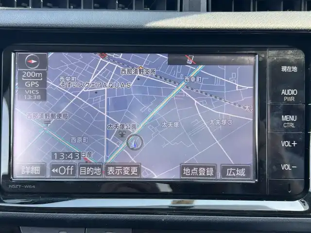 トヨタ アクア S 栃木県 2016(平28)年 5.4万km スーパーレッドⅤ 純正メモリナビ/フルセグTV/DVD再生/Bluetooth接続/ミュージックサーバー/バックカメラ/ETC/スマートキー/プッシュスタート/ステアリングリモコン/オートライト/純正フロアマット/保証書/取説