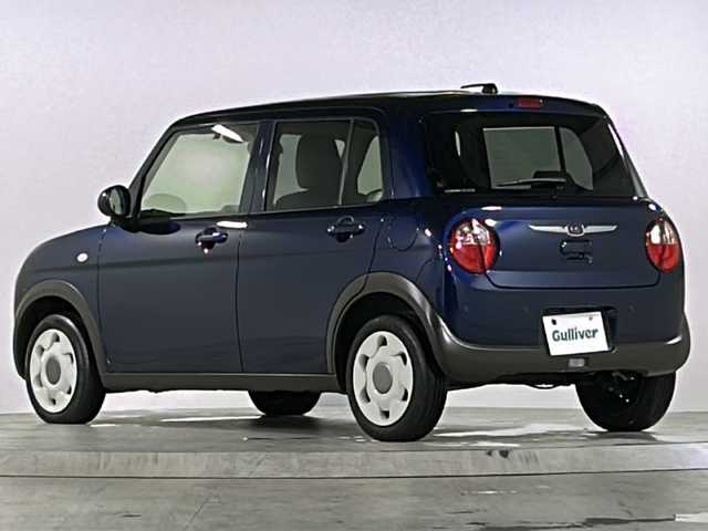 スズキ ラパン ＬＣ L 広島県 2022(令4)年 1.7万km ノクターンブルーパール スズキセーフティサポート/純正ディスプレイオーディオ/・Bluetooth/USB/バックカメラ/革巻きステアリング/ステアリングスイッチ/コーナーセンサー/シートヒーター/ハーフレザーシート/スマートキー/プッシュスタート/LEDヘッドライト/純正フロアマット