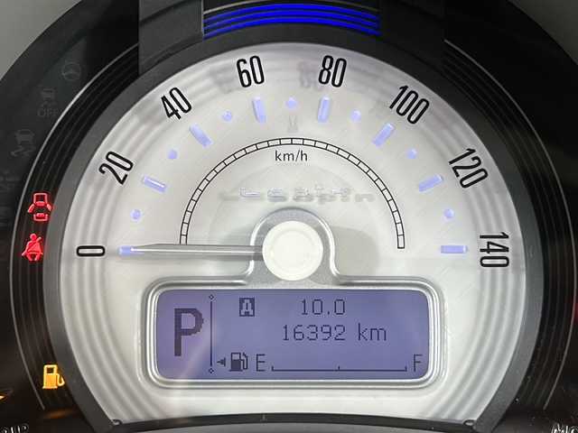 スズキ ラパン ＬＣ L 広島県 2022(令4)年 1.7万km ノクターンブルーパール スズキセーフティサポート/純正ディスプレイオーディオ/・Bluetooth/USB/バックカメラ/革巻きステアリング/ステアリングスイッチ/コーナーセンサー/シートヒーター/ハーフレザーシート/スマートキー/プッシュスタート/LEDヘッドライト/純正フロアマット