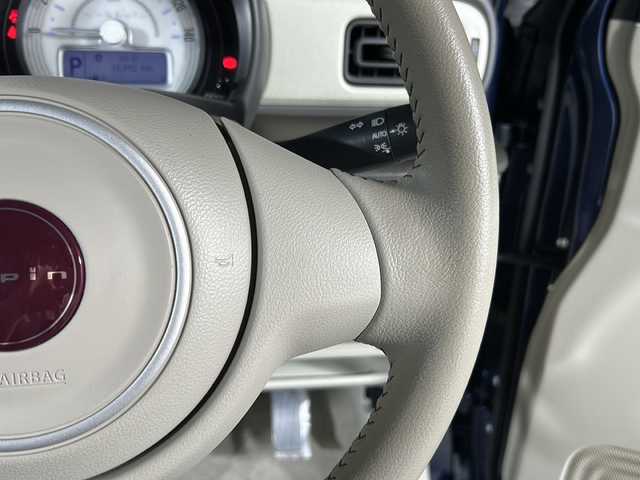 スズキ ラパン ＬＣ L 広島県 2022(令4)年 1.7万km ノクターンブルーパール スズキセーフティサポート/純正ディスプレイオーディオ/・Bluetooth/USB/バックカメラ/革巻きステアリング/ステアリングスイッチ/コーナーセンサー/シートヒーター/ハーフレザーシート/スマートキー/プッシュスタート/LEDヘッドライト/純正フロアマット