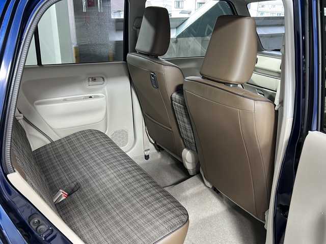 スズキ ラパン ＬＣ L 広島県 2022(令4)年 1.7万km ノクターンブルーパール スズキセーフティサポート/純正ディスプレイオーディオ/・Bluetooth/USB/バックカメラ/革巻きステアリング/ステアリングスイッチ/コーナーセンサー/シートヒーター/ハーフレザーシート/スマートキー/プッシュスタート/LEDヘッドライト/純正フロアマット