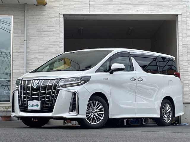 トヨタ アルファードハイブリット SR Cパッケージ 大分県 2021(令3)年 6.8万km ホワイトパールクリスタルシャイン ワンオーナー /サンルーフ/全方位カメラ/JBLサラウンドシステム/両側パワースライドドア /レザーシート/純正ナビ/フルセグTV/Bluetooth/純正17インチアルミホイール/純正フロアマット/純正ビルトインETC/純正LEDヘッドライト/オートライト/オートマチックハイビーム/純正フリップダウンモニター/デジタルインナーミラー/衝突被害軽減ブレーキ/横滑り防止装置/シートヒーター/ベンチレーションシステム/電動リアゲート/クルーズコントロール/スペアキー/スマートキー/4WD/MTモード付きAT