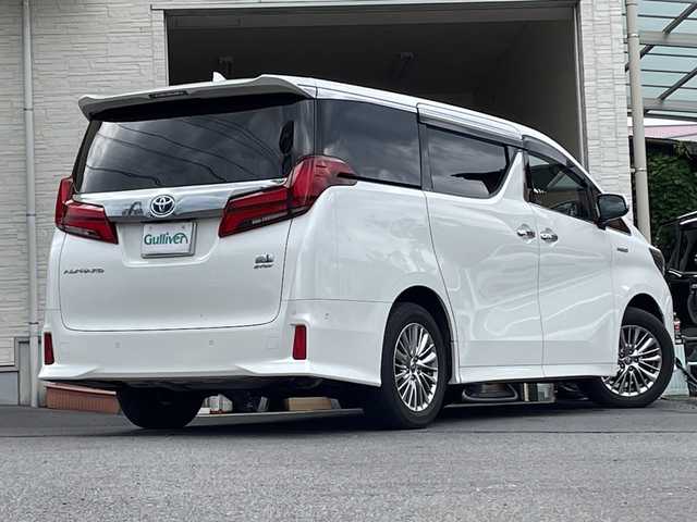 トヨタ アルファードハイブリット SR Cパッケージ 大分県 2021(令3)年 6.8万km ホワイトパールクリスタルシャイン ワンオーナー /サンルーフ/全方位カメラ/JBLサラウンドシステム/両側パワースライドドア /レザーシート/純正ナビ/フルセグTV/Bluetooth/純正17インチアルミホイール/純正フロアマット/純正ビルトインETC/純正LEDヘッドライト/オートライト/オートマチックハイビーム/純正フリップダウンモニター/デジタルインナーミラー/衝突被害軽減ブレーキ/横滑り防止装置/シートヒーター/ベンチレーションシステム/電動リアゲート/クルーズコントロール/スペアキー/スマートキー/4WD/MTモード付きAT