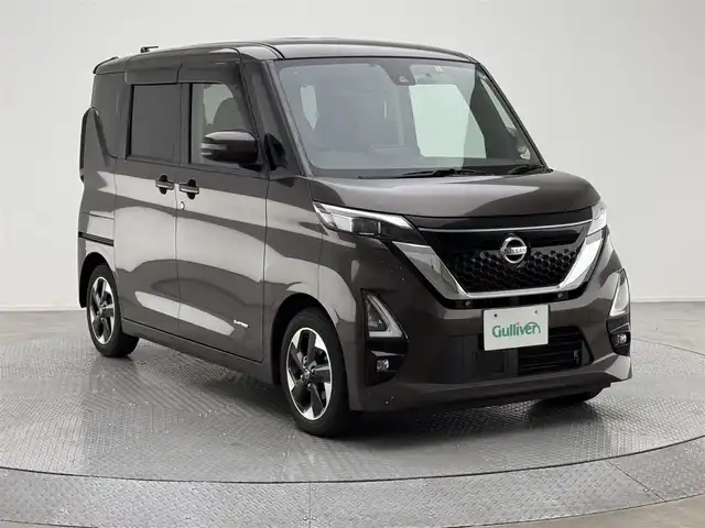 日産 ルークス HWS X プロパイロットED 兵庫県 2020(令2)年 2.1万km アッシュブラウンM 純正９インチナビ/（CD/DVD/SD/フルセグ/BT）/・MM319D-L/プロパイロット/衝突軽減/追従機能付きクルーズコントロール/レーンキープアシスト/操舵支援/先行車発進検知/コーナーセンサー/アラウンドビューモニター/ドライブレコーダー/ETC/電動パーキング/両側パワースライドドア/サンシェード/LＥＤヘッドライト/フォグランプ/ウィンカーミラー/電格ミラー/ドアバイザー