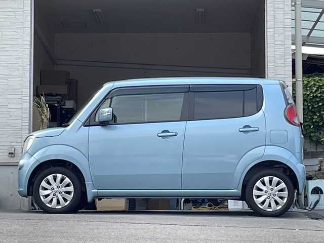日産 モコ X 大分県 2016(平28)年 10.6万km フィズブルーパールM 純正14インチアルミホイール/社外ETC/社外フロアマット/スペアキー/スマートキー/保証書/取扱説明書