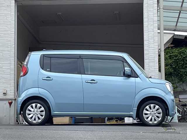 日産 モコ X 大分県 2016(平28)年 10.6万km フィズブルーパールM 純正14インチアルミホイール/社外ETC/社外フロアマット/スペアキー/スマートキー/保証書/取扱説明書