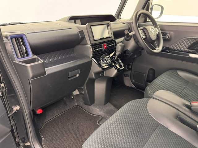 ダイハツ タント カスタム X スタイルセレクション 兵庫県 2022(令4)年 4万km ブラックマイカメタリック 社外HDDナビ(CD/DVD/AM/FM/Bluetooth/フルセグ)/バックカメラ/両側パワースライドドア/シートヒーター/LEDヘッドライト/オートライト/純正14インチアルミホイール/純正フロアマット/前後コーナーセンサー/ETC/スマートキー