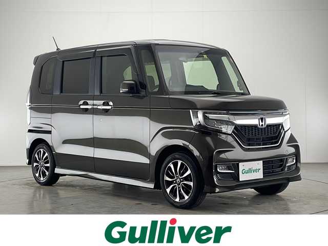 ホンダ Ｎ ＢＯＸ カスタム G L ホンダセンシング 宮崎県 2018(平30)年 4.4万km プレミアムグラマラスブロンズP 禁煙車/ホンダセンシング/社外ナビTV/（ストラーダ/CN-RE04D/CD/DVD/Bluetooth/フルセグTV)/社外バックカメラ/純正ビルトインETC/純正LEDオートライト/純正LEDフォグ/純正14インチアルミ/純正フロアマット/左側電動スライドドア/アダプティブクルーズコントロール/レーンキープアシスト/クリアランスソナー/ウインカードアミラー/オートエアコン（プラズマクラスター）/スマートキー/プッシュエンジンスタート/新車時保証書/取扱い説明書