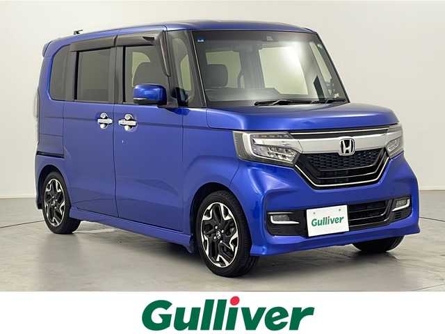 ホンダ Ｎ ＢＯＸ カスタム G EX ターボ ホンダセンシング 岐阜県 2017(平29)年 7.2万km ブリリアントスポーティブルーメタリック2トーン パイオニアナビ　AVIC-RZ900/ＣＤ／ＤＶＤ／Ｂｌｕｅｔｏｔｈ／フルセグＴＶ　/バックカメラ　/パドルシフト　/ETC/ドライブレコーダー/オートLEDヘッドライト/フォグライト/純正１５インチアルミホイール/Honda SENSING/・衝突軽減ブレーキ/・オートハイビーム/・誤発進抑制機能/・後方誤発進抑制機能/・路外逸脱警報機能/・アダプティブクルーズコントロール/・車線維持支援システム/・歩行者事故低減ステアリング^/・先行車発進お知らせ機能/・標識認識機能