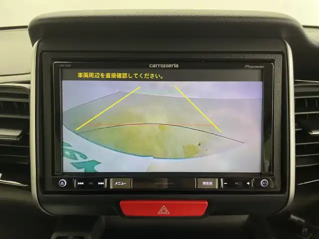 ホンダ Ｎ ＢＯＸ カスタム G ターボ Lパッケージ 鹿児島県 2016(平28)年 4.3万km プレミアムホワイトパールⅡ 社外SDナビ/（AM/FM/CD/DVD/Bluetooth/フルセグ）/バックカメラ/クルーズコントロール/パドルシフト/両側パワースライドドア /スマートキー /ETC/AAC/純正15インチAW/純正ドアバイザー/ドアバイザー/LEDヘッドライト/リアサンシェード