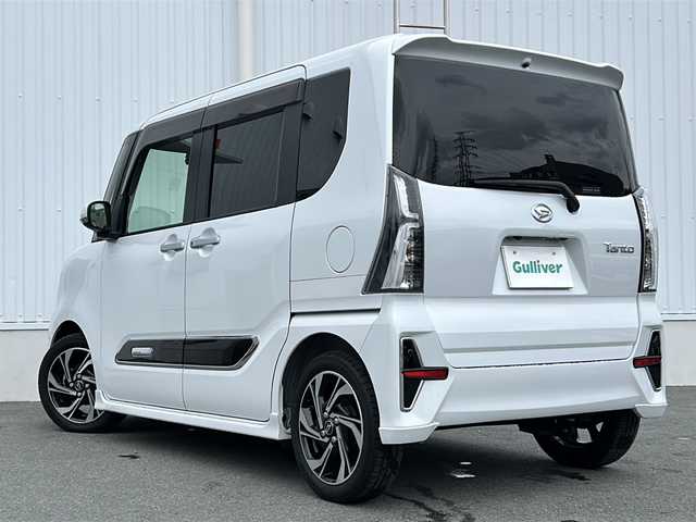 ダイハツ タント カスタム RS スタイルセレクション 三重県 2022(令4)年 4.9万km シャイニングホワイトパール ALPINEナビ /バックカメラ /両側パワースライドドア /ウェルカムオープン予約機能/レーダークルーズコントロール/ビルトインETC /USB給電 /前席シートヒーター /前後コーナーセンサー /前方ドライブレコーダー/LEDヘッドライト /オートライト /ハーフレザーシート /電動格納ミラー /禁煙車