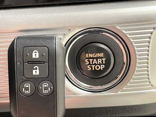スズキ スペーシア カスタム HYBRID XS 熊本県 2020(令2)年 2.8万km ピュアホワイトP 両側パワスラ/レーダークルコン/レーンキープ/衝突軽減ブレーキ/横滑り防止/コーナーセンサー/シートヒーター/プッシュスタート/スマートキー/純正フロアマット/純正15AW/ドアバイザー