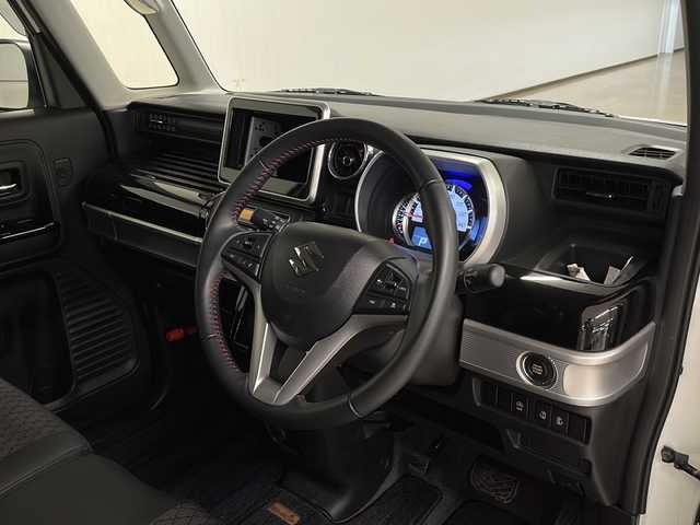 スズキ スペーシア カスタム HYBRID XS 熊本県 2020(令2)年 2.8万km ピュアホワイトP 両側パワスラ/レーダークルコン/レーンキープ/衝突軽減ブレーキ/横滑り防止/コーナーセンサー/シートヒーター/プッシュスタート/スマートキー/純正フロアマット/純正15AW/ドアバイザー