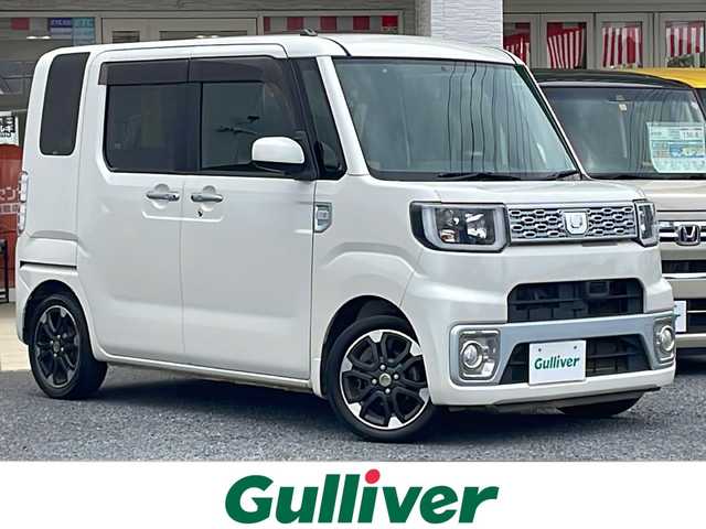 ダイハツ ウェイク G SA 千葉県 2015(平27)年 8.4万km パールホワイトⅢ ８型ナビ　ＮＳＺＮ－６５ＤＢ　バックカメラ　フリップダウンモニター　スマアシ　両側パワースライドドア　フルセグ　ＢＴ　ＤＶＤ　ＵＳＢ端子　ＥＴＣ　スマートキー　ＬＥＤライト　オートライト 15AW