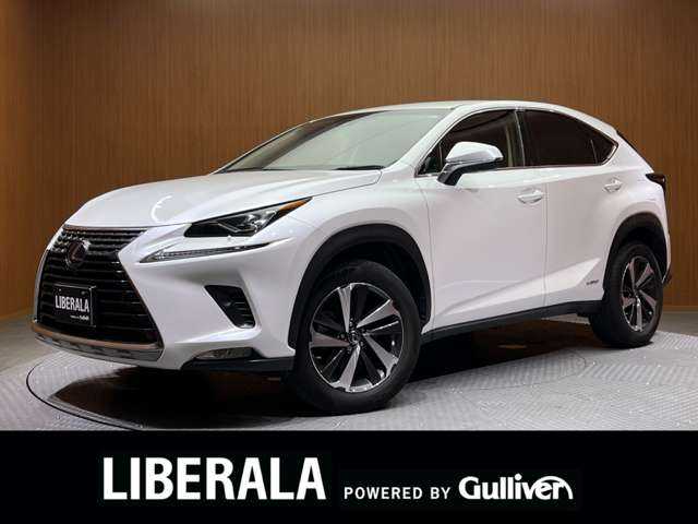 レクサス ＮＸ 300h バージョンL 千葉県 2018(平30)年 5.5万km ソニッククォーツ 三眼ＬＥＤ　/ＬＳＳ　　/純正ナビ　/バックカメラ　/ＢＳＭ　/赤革　/シートヒーター　/ベンチレーション　/メモリーパワーシート　/レーダークルーズコントロール　/電動リアゲート　/電動格納シート　/オートハイビーム