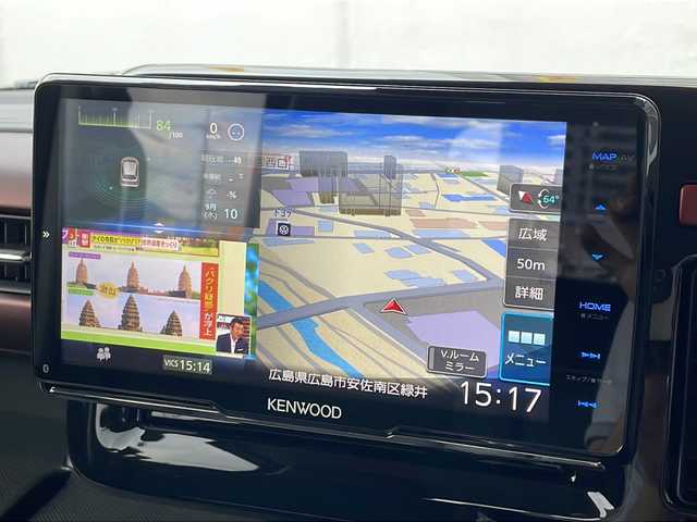 スズキ スペーシア カスタム HYBRID XS ターボ 広島県 2025(令7)年 0.1千km ピュアホワイトパール/ブラック2トーン デュアルセンサーブレーキサポートII/社外デフローティングナビ/フルセグTV/Bluetooth/バックカメラ/両側パワースライドドア/レーダークルーズコントロール/コーナーセンサー /電子パーキング/アイドリングストップ/LEDオートライト/パドルシフト/シートヒーター/ステアリングヒーター/ステアリングスイッチ/スマートキー/スペアキー /プッシュスタート /HUD/ハーフレザー調シート