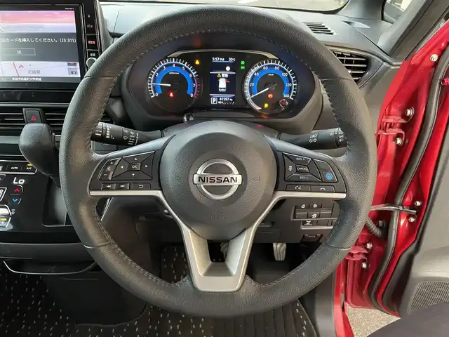 日産 ルークス HWS Gターボ プロパイロットED 佐賀県 2020(令2)年 4.2万km スパークリングレッド/ブラック プロパイロット/エマージェンシーブレーキ/インテリジェントクルーズコントロール/車線逸脱防止支援/警報/ソナー/純正9型ナビ/・フルセグTV/BT/CD/・アラウンドビューモニター/純正15インチAW/LEDヘッドライト/フォグランプ/オートライト/電動パーキングスイッチ/ステアリングスイッチ/ドライブレコーダー(DJ4-D)/プッシュスタート/ETC2.0/リアサーキュレーター/リアサンシェード/スペアキー×１/取扱説明書
