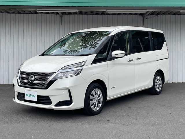 日産 セレナ X V 長野県 2020(令2)年 7.3万km ブリリアントホワイトパール 純正メーカーナビTV/バックカメラ/ETC/ドライブレコーダー/両側パワースライドドア/プッシュスタートエンジン/インテリジェントキー/スペアキー