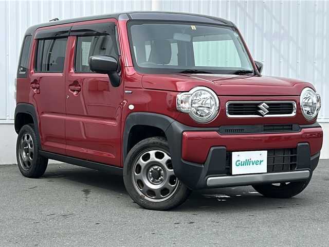 スズキ ハスラー HYBRID G 三重県 2020(令2)年 2.4万km フェニックスレッドパール/ガンメタリック2トーンルーフ 前席シートヒーター /スペアキー /オートライト /ヘッドライトレベライザー /アイドリングストップ /横滑り防止 /純正フロアマット /スマートキー /プッシュスタート /オートエアコン /電動格納ミラー /禁煙車