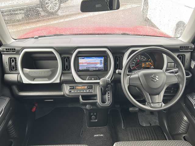 スズキ ハスラー HYBRID G 三重県 2020(令2)年 2.4万km フェニックスレッドパール/ガンメタリック2トーンルーフ 社外ナビ/前席シートヒーター /スペアキー /オートライト /ヘッドライトレベライザー /アイドリングストップ /横滑り防止 /純正フロアマット /スマートキー /プッシュスタート /オートエアコン /電動格納ミラー /禁煙車