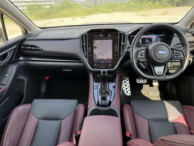 スバル レヴォーグ 1．8STIスポーツ EX 兵庫県 2022(令4)年 2.2万km マグネタイトグレーメタリック サンルーフ/革シート/シートヒーター/デジタルインナーミラー/純正ナビ/フルセグTV/バックモニター/レーダークルーズ/レーンキープアシスト/純正18インチアルミホイール/ＬEDヘッドライト/アイサイトX/ETC