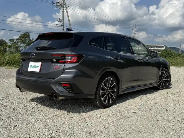 スバル レヴォーグ 1．8STIスポーツ EX 兵庫県 2022(令4)年 2.2万km マグネタイトグレーメタリック サンルーフ/革シート/シートヒーター/デジタルインナーミラー/純正ナビ/フルセグTV/バックモニター/レーダークルーズ/レーンキープアシスト/純正18インチアルミホイール/ＬEDヘッドライト/アイサイトX/ETC