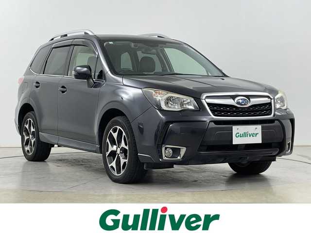 スバル フォレスター S－リミテッド 道央・札幌 2015(平27)年 5万km ダークグレーメタリック ・4WD/アイサイトver.3/・ルーフレール/・純正SDナビ/　　（AM/FM/CD/DVD/BT/フルセグ）/・バックカメラ/・オートライト/HIDヘッドライト/・ハーフレザーシート/・運転席/助手席シートヒーター/・運転席/助手席パワーシート/・追従クルーズコントロール/・先行車発進お知らせ/・プリクラッシュブレーキ/・アクティブレーンキープ（車線逸脱抑制）/・パドルシフト/・X-MODE/・ETC