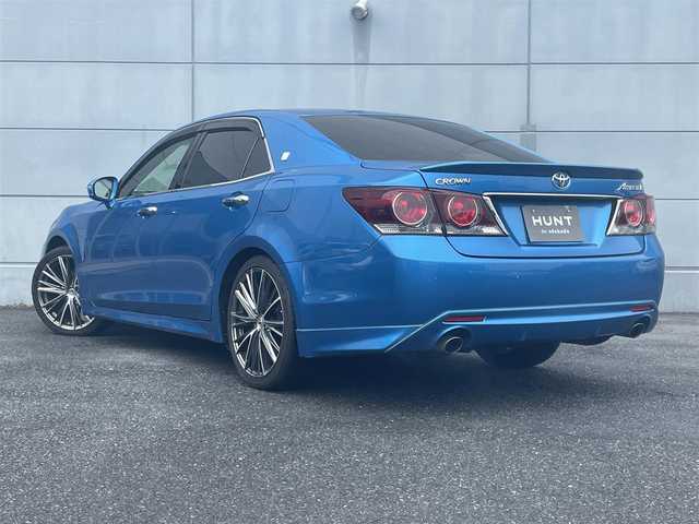 トヨタ クラウン アスリート S-T 千葉県 2016(平28)年 4.7万km ピュアブルーM ジャパンカラーセレクションＰＫＧ/衝突軽減ブレーキ/純正８型SDナビ/バックカメラ/ＥＴＣ/Ｂｌｕｅｔｏｏｔｈ/パワーシート/コーナーセンサー/ＬＥＤヘッドライト/オートライト/パドルシフト