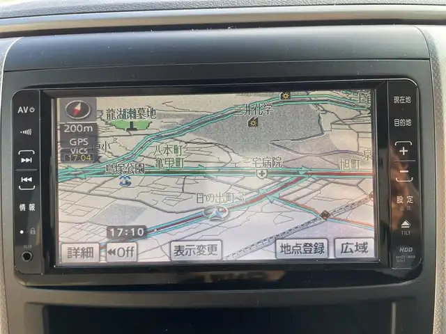 トヨタ アルファード 240X 福岡県 2008(平20)年 8.5万km ゴールドパールクリスタルシャイン 横滑り防止/片側電動スライドドア/カーテンエアバッグ/オートライト/パーキングアシスト/SDナビ(バックカメラ、ワンセグTV、AUX、CD)/ビルトインETC/社外アルミホイール(LEONIS)