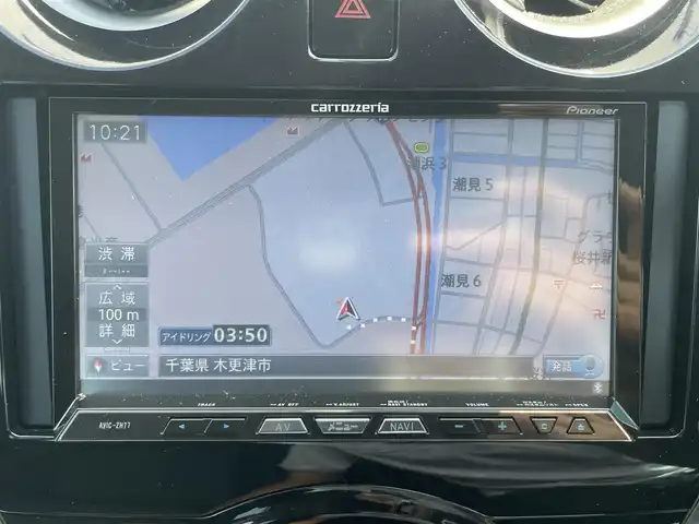 日産 ノート X DIG－S 千葉県 2013(平25)年 3.7万km ブリリアントホワイトパール 社外メモリナビ(AVIC-ZH77)/・フルセグ/BT/DVD/CD/バックカメラ/ETC/スマートキー/プッシュスタート/純正フロアマット/純正ホイール/オートライト