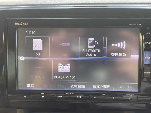 ホンダ Ｎ ＯＮＥ セレクト 静岡県 2018(平30)年 6.8万km プレミアムアイボリーパール2トーン 純正ナビ(VXM-185VFi)/   フルセグTV/BT/ミュージックサーバー/DVD再生/ビルトインETC/バックカメラ/プッシュスタート/スマートキー×2/ハーフレザーシート/ＬＥＤヘッドライト/純正フロアマット/記録簿(R7)/保証書/取扱説明書
