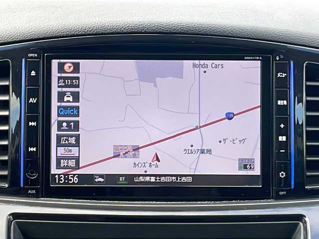 日産 エルグランド 250ハイウェイスターS 山梨県 2018(平30)年 7.7万km ブリリアントホワイトパール 純正SDナビ（MM517D-L）/CD/DVD/BT/フルセグテレビ/バックカメラ/フリップダウンモニター/キャプテンシート/クルーズコントロール/プッシュスタート/両側パワースライドドア/ETC/純正LEDヘッドライト