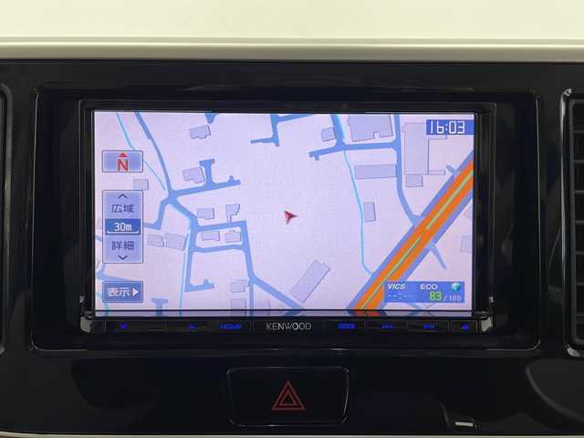 日産 デイズ ルークス X 長野県 2016(平28)年 5.1万km ブラック 社外メモリナビ&CD&USB/衝突軽減ブレーキ/アイドリングストップ/片側パワースライドドア/2列目サンシェード/２列目サーキュレーター/全方位カメラ/HIDヘッドライト/電動格納ミラー/純正ホイールキャップ装着/社外フロアマット/社外ドアバイザー/プッシュスタート/スマートキー/スペアキー1本/保証書