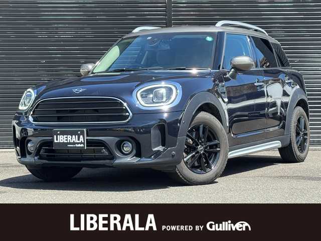 ＭＩＮＩ ＢＭＷ ミニ クロスオーバー クーパー D エッセンシャルトリム 静岡県 2022(令4)年 3.4万km MINI Yoursエニグマティックブラック ワンオーナー/ペッパーパッケージ/・ストレージコンパートメントパッケージ/・MINIエキサイトメントパッケージ/・レインセンサー（自動ドライビングライト付き）/・ライトパッケージ/・コンフォートアクセスシステム/ハーフレザーシート/純正ディスプレイオーディオ/(Bluetooth/CarPlay)/インテリジェントセーフティ/バックカメラ/クルーズコントロール/PDC/シートヒーター/ETC/フロアマット/社外16インチアルミホイール(MAK)/保証書/取扱説明書/スペアキー/フロントフォグランプ/純正AW/サマータイヤ有り（225/55R17）