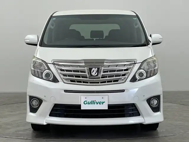 トヨタ アルファード 240S タイプゴールド 群馬県 2013(平25)年 9.2万km ホワイトパールクリスタルシャイン 純正８型ナビ　純正９後席モニター　フルセグＴＶ　バックカメラ　両側電動スライドドア　クルーズコントロール　ＡＶ１００Ｖ充電　ＨＩＤヘッドライト　ＥＴＣ　ハーフレザーシート　スマートキー　禁煙車