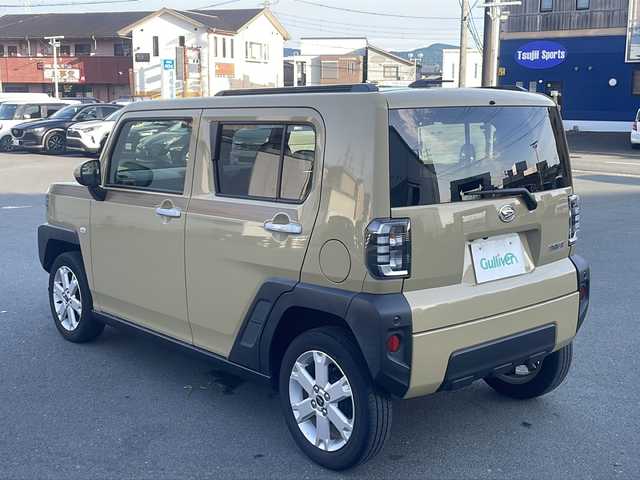 ダイハツ タフト G 三重県 2022(令4)年 4.9万km サンドベージュメタリック 衝突軽減ブレーキ/社外SDナビ、フルセグTV/社外CD、Bluetooth/バックカメラ　/シートヒーター/ガラスルーフ/スマートキー/プッシュスタート/コーナーセンサー/電子パーキング/電動格納ミラー/USB給電/アイドリングストップ/ステアリングスイッチ