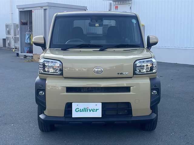ダイハツ タフト G 三重県 2022(令4)年 4.9万km サンドベージュメタリック 衝突軽減ブレーキ/社外SDナビ、フルセグTV/社外CD、Bluetooth/バックカメラ　/シートヒーター/ガラスルーフ/スマートキー/プッシュスタート/コーナーセンサー/電子パーキング/電動格納ミラー/USB給電/アイドリングストップ/ステアリングスイッチ