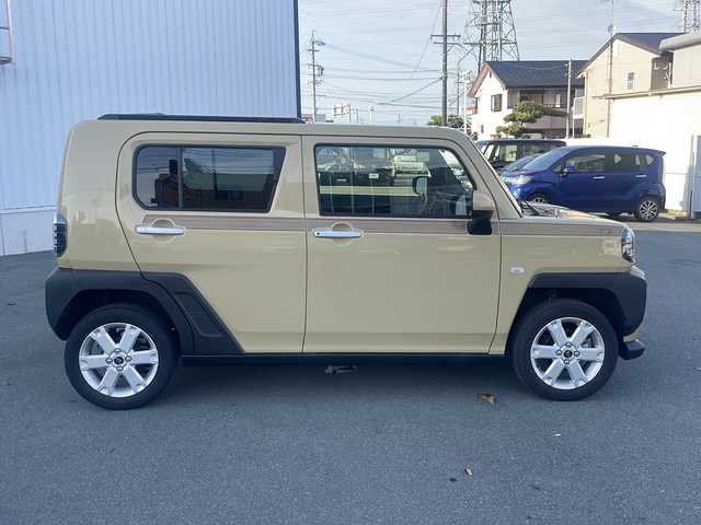 ダイハツ タフト G 三重県 2022(令4)年 4.9万km サンドベージュメタリック 衝突軽減ブレーキ/社外SDナビ、フルセグTV/社外CD、Bluetooth/バックカメラ　/シートヒーター/ガラスルーフ/スマートキー/プッシュスタート/コーナーセンサー/電子パーキング/電動格納ミラー/USB給電/アイドリングストップ/ステアリングスイッチ