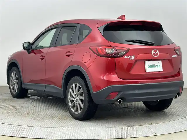 マツダ ＣＸ－５ XD Lパッケージ 道央・札幌 2017(平29)年 5.2万km ソウルレッドプレミアムメタリック ・４WD/・寒冷地仕様/・純正SDナビ/・バックカメラ/・CD／DVD／Bluetooth／フルセグ/・ETC/・ドライブレコーダー/・アダプティブクルーズコントロール/・アイドリングストップ/・横滑り防止装置/・盗難防止装置/・レーンキープアシスト/・前席パワーシート/・レザーシート/・運転席シートメモリー/・前席シートヒーター/・LEDヘッドライト/・フォグランプ/・純正フロアマット/・社外AW18インチ/・積込夏タイヤ純正AW19インチ/・取扱説明書/・プッシュスタート/・スマートキー