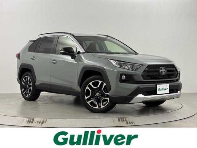 トヨタ ＲＡＶ４ アドベンチャー 埼玉県 2019(令1)年 5.2万km アッシュグレーメタリック/アーバンカーキ T-Cnnect（ナビ/TV/DVD/BT）/バックカメラ/PCS/TSS/追従型クルーズコントロール/衝突軽減システム/レーンキープアシスト/ダウンヒルアシスト/クリアランスソナー前後/４WD/純正ビルトインETC/純正19インチアルミホイール/純正フロアマット/運転席パワーシート/USB端子/盗難防止装置/ABS