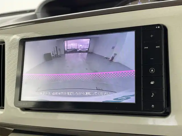 ダイハツ ムーヴ キャンバス G メイクアップ SA Ⅲ 宮城県 2018(平30)年 4.2万km パールホワイトⅢ/スムースグレーマイカメタリック 2トーン 純正ナビ　/両側パワースライドドア　/ＬＥＤヘッドランプ　/フォグランプ　/衝突被害軽減ブレーキ　/車線逸脱警報　/オートハイビーム　/プッシュスタート　/ドライブレコーダー　/ＥＴＣ　/フルセグＴＶ　/Ｂｌｕｅｔｏｏｔｈ/禁煙車