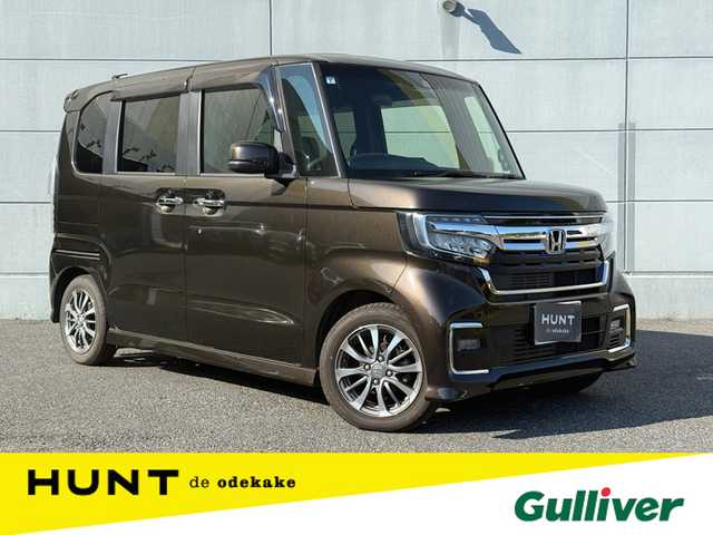ホンダ Ｎ ＢＯＸ カスタム L 千葉県 2021(令3)年 2.7万km プレミアムグラマラスブロンズP ホンダセンシング/・衝突軽減ブレーキ/レーンキープアシスト/・レーダークルーズコントロール/オートハイビーム/・コーナーセンサー/踏み間違い防止/純正メモリナビ(VXM-214VFi)/・フルセグ/BT/DVD/CD/USB/バックカメラ/ステアリングスイッチ/ETC/両側パワースライドドア/LEDヘッドライト/オートライト/スマートキー/プッシュスタート/純正フロアマット/純正14インチAW