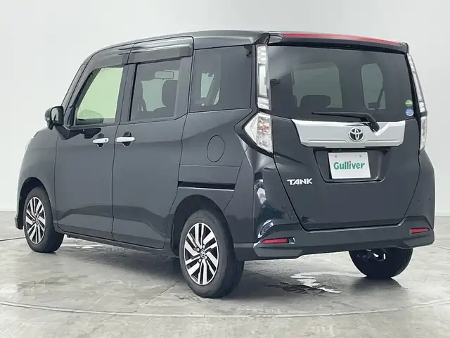 トヨタ タンク カスタムG 群馬県 2020(令2)年 3.5万km ブラックマイカメタリック 純正ナビ　バックカメラ　フルセグＴＶ　両側電動スライドドア　衝突被害軽減ブレーキ　レーンアシスト　クリアランスソナー　シートヒーター　アイドリングストップ　オートハイビーム　ＬＥＤ　ＥＴＣ　禁煙車