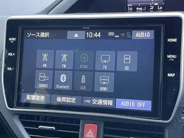トヨタ ヴォクシー ZS 煌 道央・札幌 2018(平30)年 7.9万km イナズマスパーキングブラックガラスフレーク ４WD/寒冷地仕様/純正ディーラーOPナビ/CD/DVD/BT/フルセグ/衝突被害軽減ブレーキ/横滑り防止装置/クルーズコントロール/レーンキープアシスト/バックカメラ/ビルトインETC/ドライブレコーダー/アイドリングストップ/ECOMODE/デジタルインナーミラー/ワイパーデアイサー/両側パワースライドドア/レザー調シートカバー/革巻きステアリング/ステアリングリモコン/MTモード付AT/レーダー探知機/プッシュスタート/スマートキー/LEDヘッドライト/オートライト/オートハイビーム/フォグランプ/電動格納ミラー/ウィンカーミラー/純正フロアマット/ドアバイザー