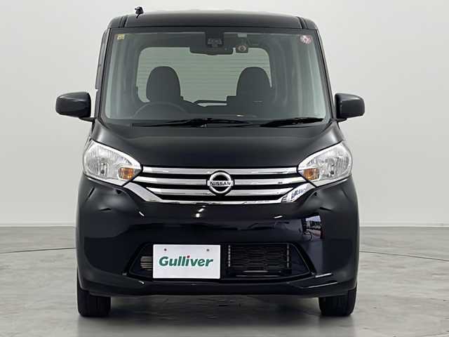 日産 デイズ ルークス X Vセレクション 群馬県 2016(平28)年 7.1万km ブラック 純正ナビ　フルセグＴＶ　ＡＵＸ　ＭＳＶ　衝突被害軽減ブレーキ　両側電動スライドドア　アイドリングストップ　純正１４インチアルミホイール　スマートキー　横滑り防止機能　ドライブレコーダー　禁煙車
