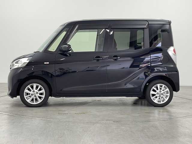 日産 デイズ ルークス X Vセレクション 群馬県 2016(平28)年 7.1万km ブラック 純正ナビ　フルセグＴＶ　ＡＵＸ　ＭＳＶ　衝突被害軽減ブレーキ　両側電動スライドドア　アイドリングストップ　純正１４インチアルミホイール　スマートキー　横滑り防止機能　ドライブレコーダー　禁煙車