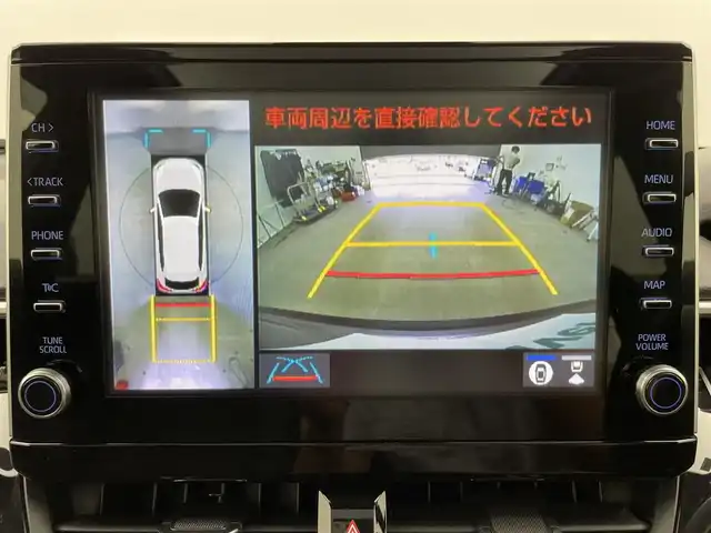 トヨタ カローラ クロス ハイブリッド Z 富山県 2021(令3)年 1.5万km アバンギャルドブロンズメタリック 4WD/純正9型ナビ（AM/FM/BT/Miracast）/フルセグTV/アラウンドビューモニター/パノラマルーフ/寒冷地仕様/プリクラッシュセーフティ/レーダークルーズコントロール/レーンキープアシスト/ブラインドスポットモニター/クリアランスソナー/オートマチックハイビーム/LEDヘッドライト/ハーフレザーシート/前席シートヒーター/ステアリングヒーター/ドライブレコーダー前後/ETC2.0/スマートキー×２/取扱説明書/保証書