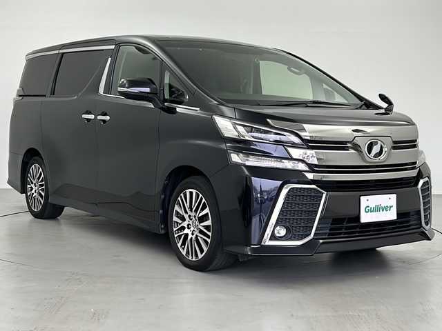 トヨタ ヴェルファイア Z Gエディション 岐阜県 2017(平29)年 5.7万km スパークリングブラックパールクリスタルシャイン 純正9インチSDナビ/（フルセグTV/CD/DVD/SD/Bluetooth）/フリップダウンモニター/パワーバックドア/バックモニター/衝突軽減ブレーキ/クルーズコントロール/両側パワースライドドア/ETC/ドライブレコーダー前後/スマートキー/プッシュスタート/スペアキー