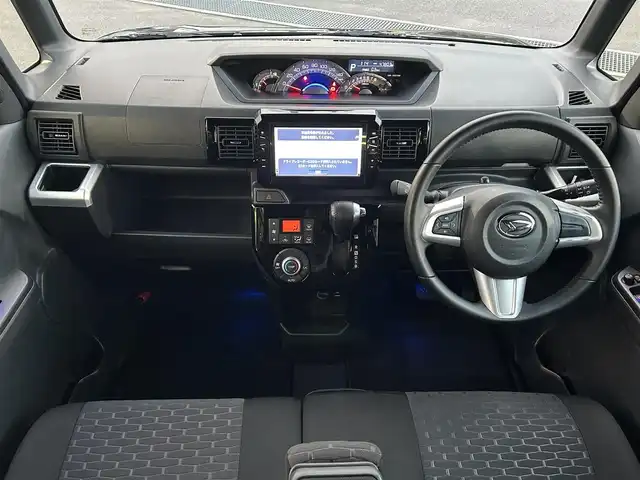 ダイハツ ウェイク G ターボ SA Ⅲ 愛媛県 2017(平29)年 4.8万km ブラックマイカメタリック 純正ナビ（Bluetooth/SD/フルセグテレビ）/両側パワースライドドア/ETC/前方ドライブレコーダー/純正フロアマット/純正14インチアルミホイール/HDMI/USB入力端子/コーナーセンサー/ABS/横滑り防止装置/盗難防止装置/衝突被害軽減ブレーキ/LEDヘッドライト/スペアキー/ベンチシート/Wエアバック/サイドエアバック